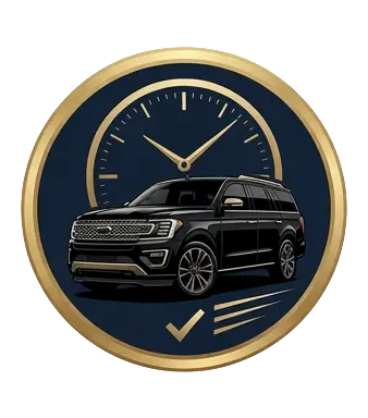 On-time chauffeur airport pickup at Cleveland Hopkins International